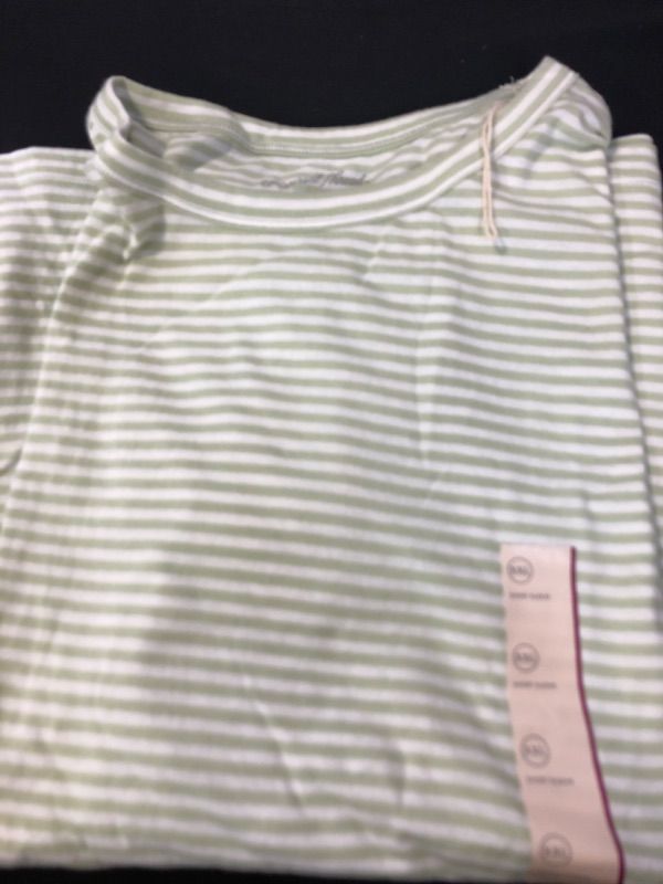 Photo 2 of 
Women's Short Sleeve T-Shirt - Universal Thread™ Striped  SIZE XXL