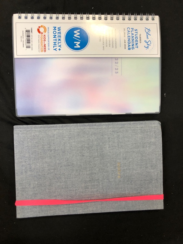 Photo 2 of Ruled Journal Fabric Wrapped Chambray - Sugar Paper Essentials  BONUS PLANNER 2022-2023