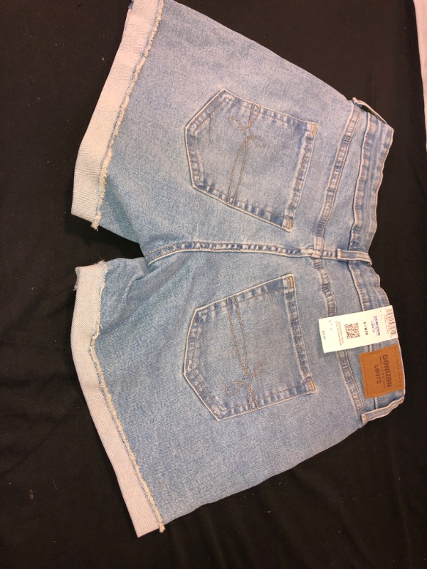 Photo 2 of DENIZEN® from Levi's® Women's Mid-Rise 5" Jean Shorts - SIZE 6 W28