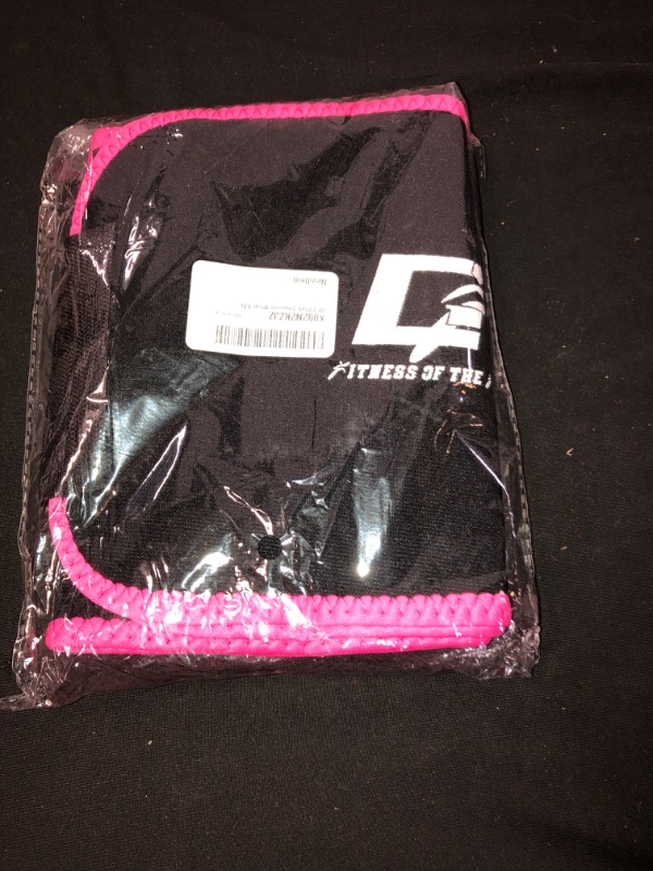 Photo 1 of GFIT PINK & BLACK STOMACH WRAP / WAIST TRAINER SIZE XXL 