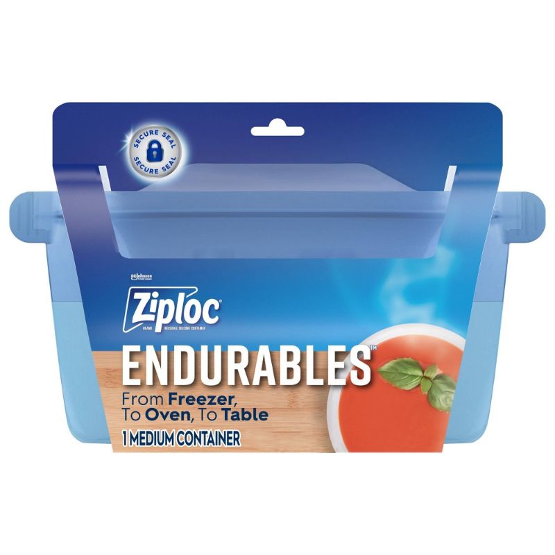 Photo 1 of Ziploc Endurables Container - Medium – 1ct/32 Fl Oz
