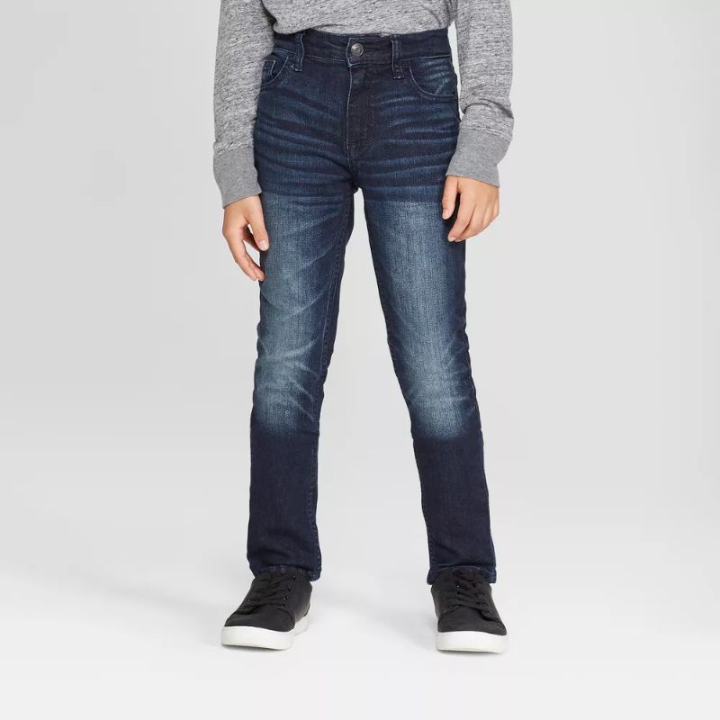 Photo 1 of Boys' Stretch Skinny Fit Jeans - Cat & Jack SIZE 8