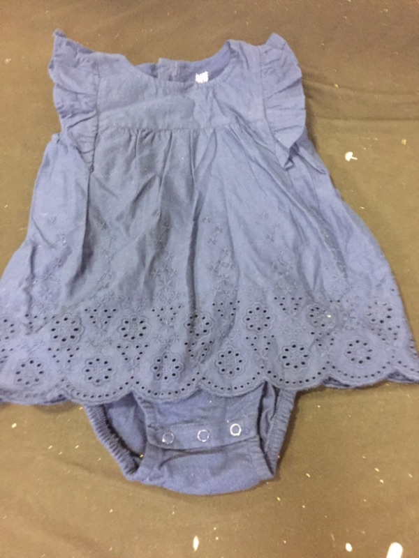 Photo 2 of Baby Girls' Eyelet Sunsuit - Just One You® Made by Carter's
12m