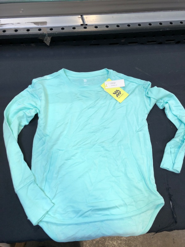 Photo 1 of All in Motion soft girls active crewneck size small 