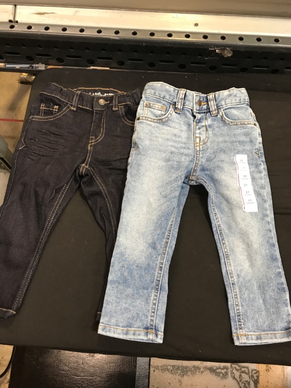 Photo 1 of 2PK TODDLER BOYS SKINNY JEANS- SIZE 2T