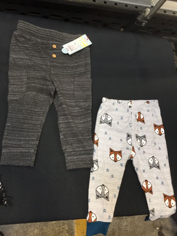 Photo 1 of 2 pcs baby boy pants size 12m/18m 