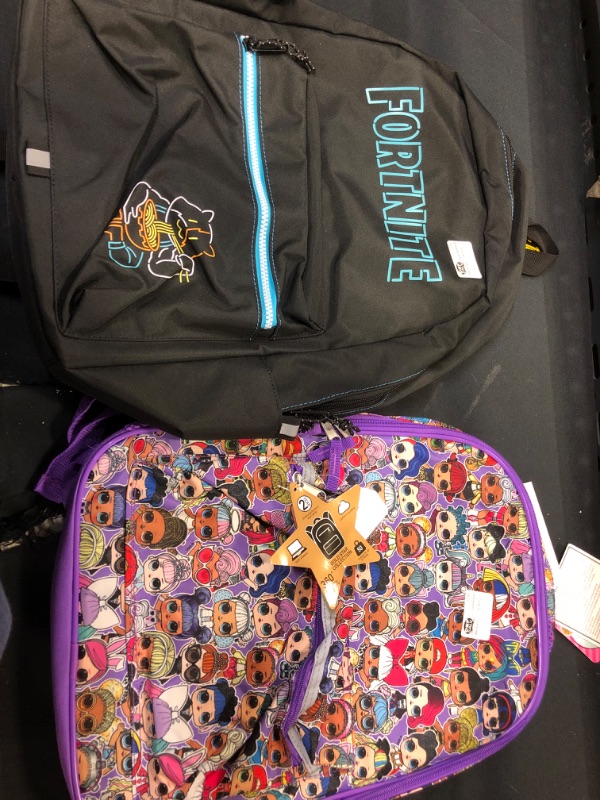 Photo 1 of 1 BOY & 1 GIRL BACKPACKS 