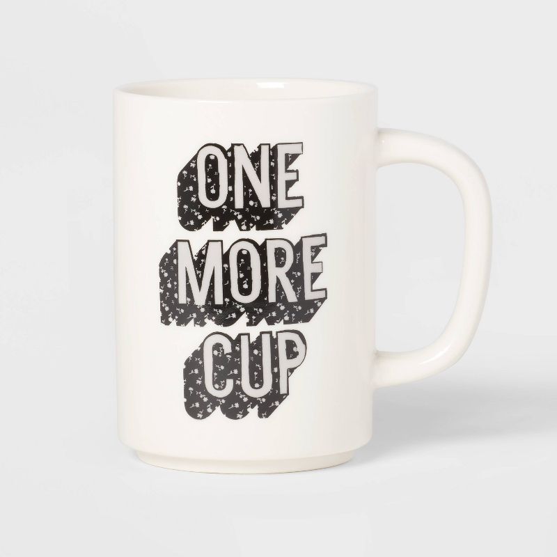 Photo 1 of 16oz Stoneware One More Cup Mug - Room Essentials PACK OF 2
