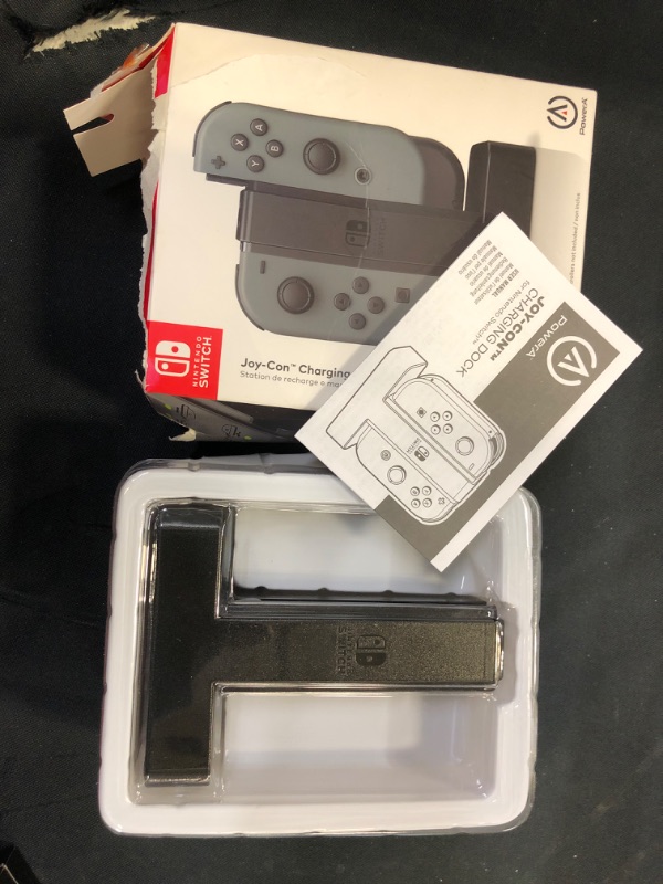 Photo 2 of PowerA Joy-Con Charging Dock for Nintendo Switch

DAMAGE BOX 