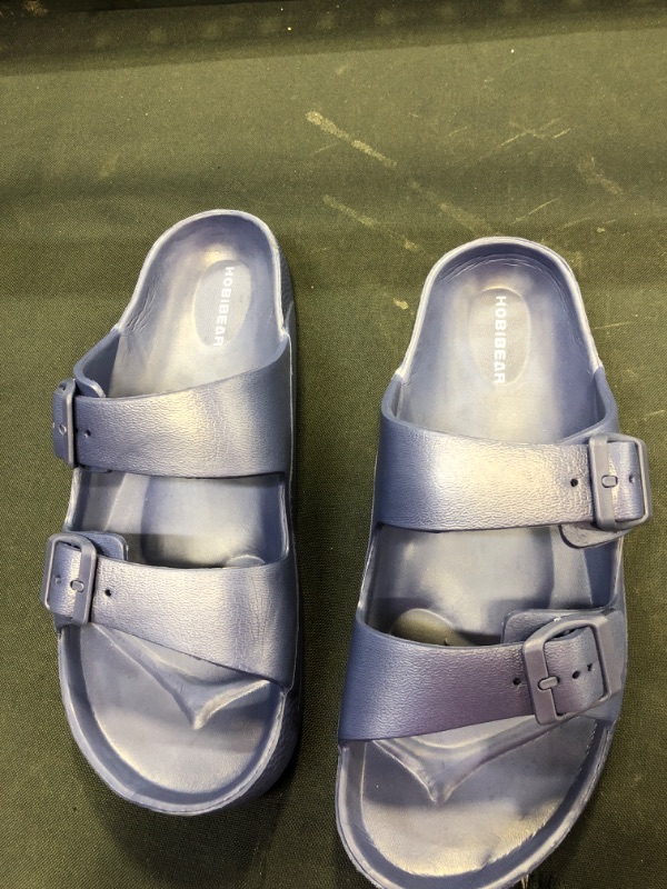 Photo 1 of BLUE SANDALS SIZE 41 