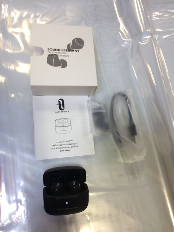 Photo 2 of Wireless Earbuds, TaoTronics Bluetooth 5.0 Headphones SoundLiberty 97 True Wireless Earphones in-Ear with Mic