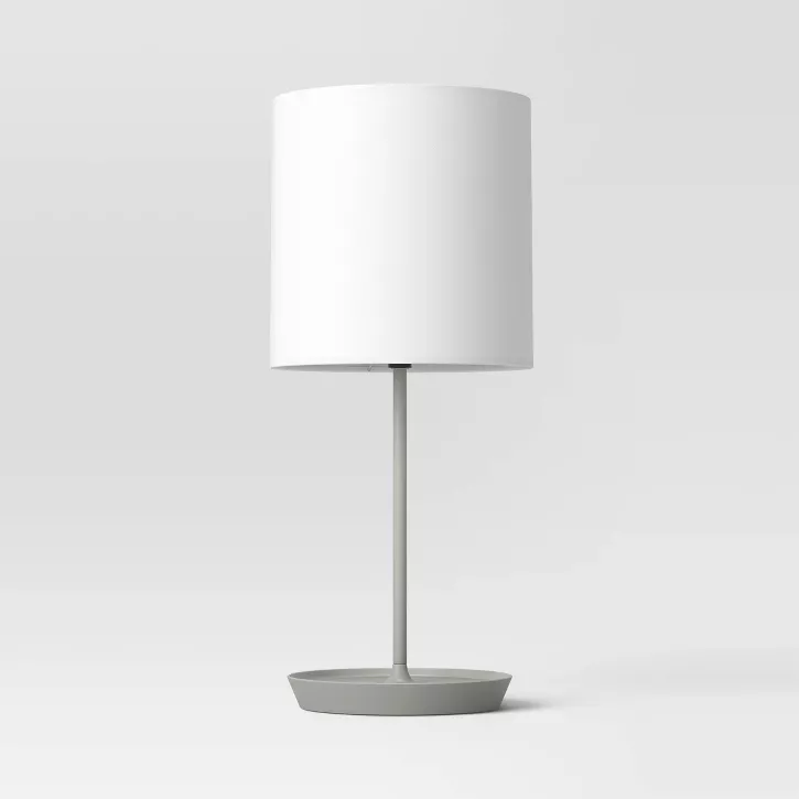 Photo 1 of  Stick Table Lamp - Room Essentials™

DAMAGE SHADE 

