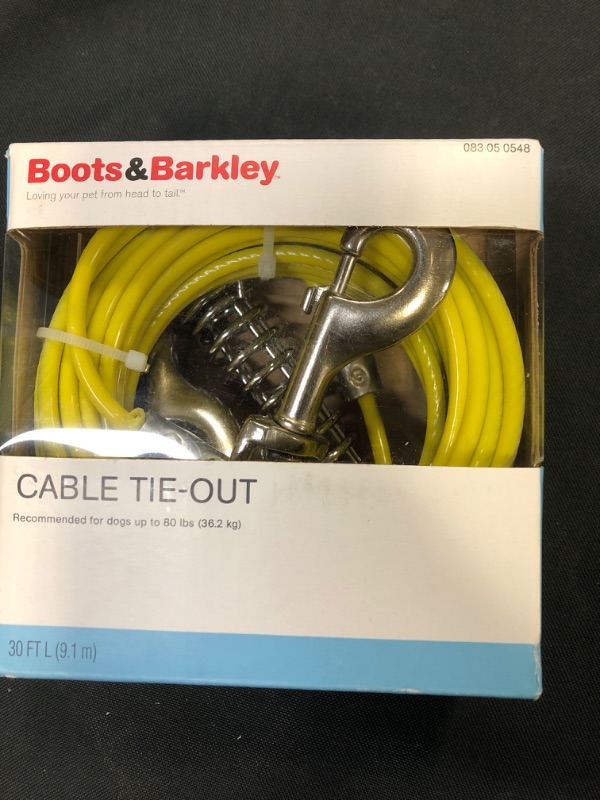 Photo 2 of Heavy Tie-Out Cable 30 Ft - Boots & Barkley
