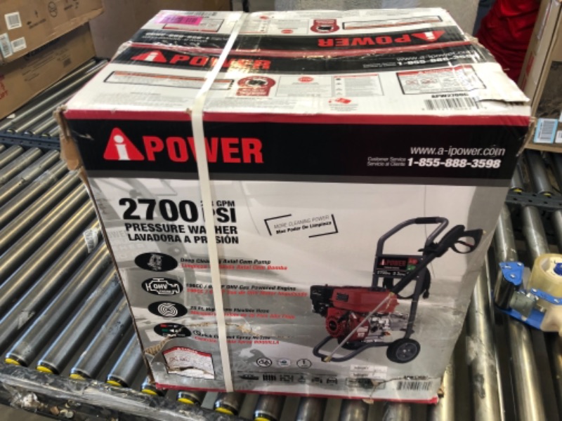 Photo 5 of A-iPower 2700PSI 2.3GPM Gas Pressure Washer - sealed 