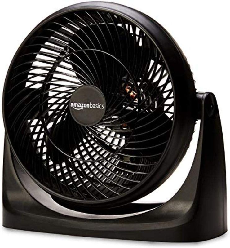 Photo 1 of Amazon Basics 3 Speed Small Room Air Circulator Fan, 11-Inch
