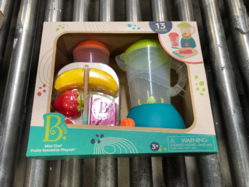 Photo 2 of B. toys Blender Play Set - Mini Chef - Fruity Smoothie Playset