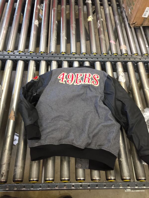 Photo 2 of Boy's 49ers jacket sz L  