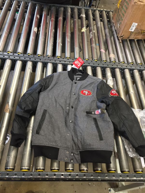 Photo 1 of Boy's 49ers jacket sz L  