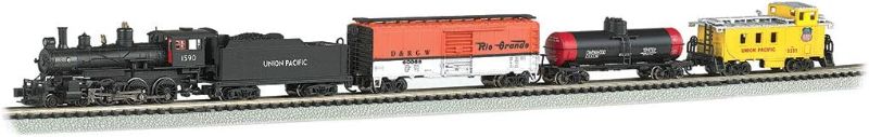 Photo 1 of Bachmann Trains - Whistle-Stop Special DCC Sound Value Ready to Run Electric Train Set - N Scale , Black
