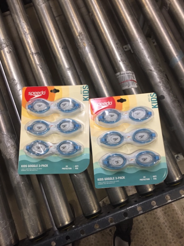 Photo 1 of 2 PK Speedo Kids 3pk Swim Goggles - Blue/Clear
