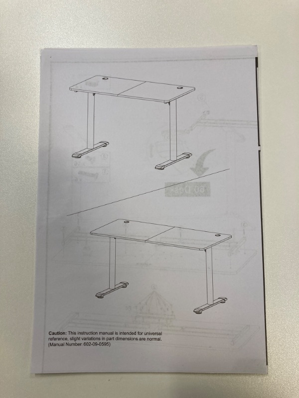 Photo 3 of Eureka Ergonomic 60 Inch Black COMPUTER OFFICE DESK