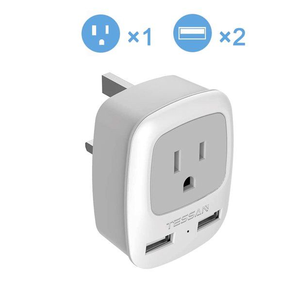 Photo 1 of Tessan Type G Travel Adapter