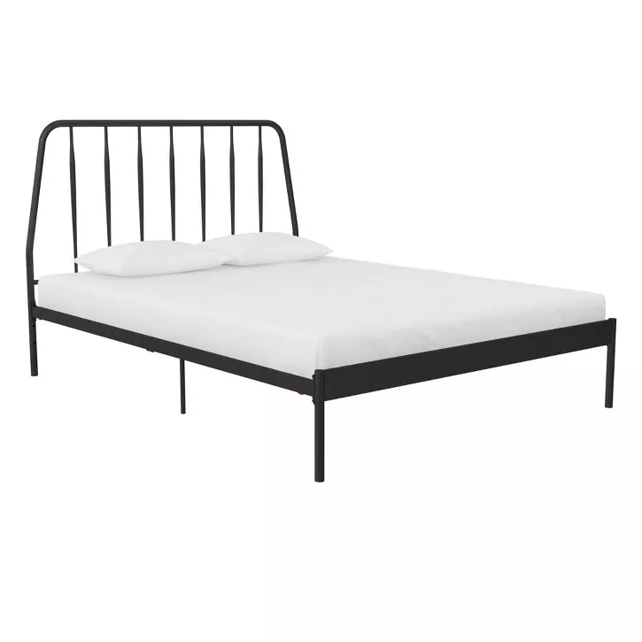 Photo 1 of Anastasia Metal Bed Black - CosmoLiving by Cosmopolitan

