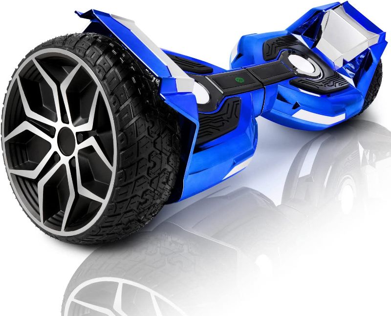Photo 1 of Emaxusa 8.5'' All Terrain Hoverboard with Bluetooth Speakers and LED Lights Self Balancing Scooter for Kids Adults, UL Safety Certified
