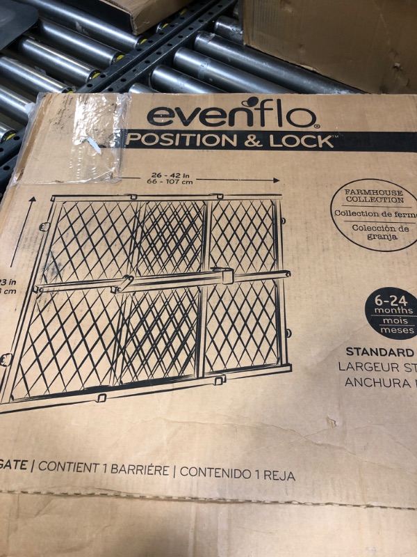 Photo 1 of EVENFLO POSITION AND LOCK GATE ----USED