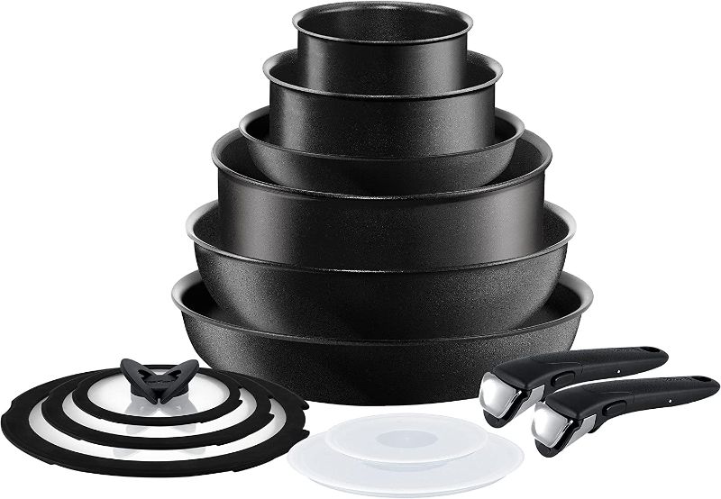 Photo 1 of  T-fal Ingenio Expertise Nonstick Cookware 13pc Set - Black