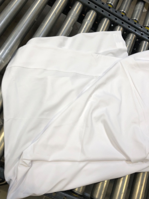 Photo 1 of WHITE DRAPES 92 INCH 2 PACK --------- NEEDS CLEANING