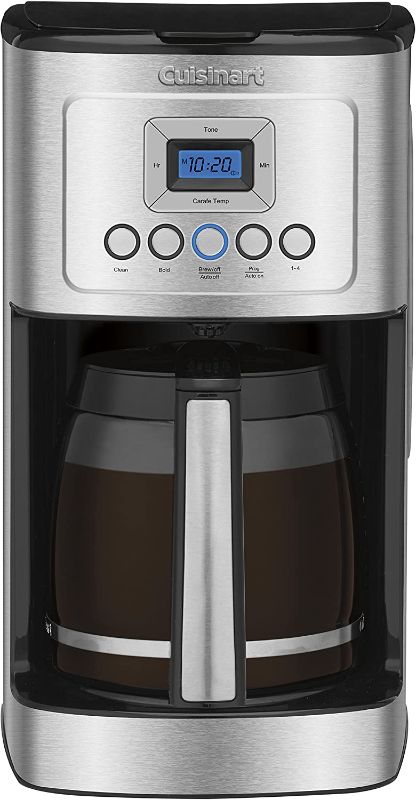 Photo 1 of Coffee Maker by Cuisinart, 14-Cup Glass Carafe, Fully Automatic for Brew Strength Control & 1-4 Cup Setting, Stainless Steel, DCC-3200P1
