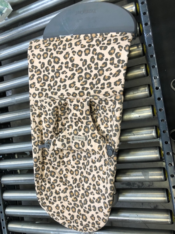 Photo 2 of BabyBjörn Bouncer Bliss, Cotton, Beige/Leopard --------- NEEDS CLEANING