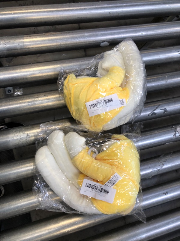 Photo 1 of 2 PACK ------- Banana Man Doll,Stuffed Banana Plush Toy Soft Plushies Pillow Cartoon Plush Toys Gifts for Girls Boys Babies Toddlers Girlfriends (Yellow, 15.7 Inch)
