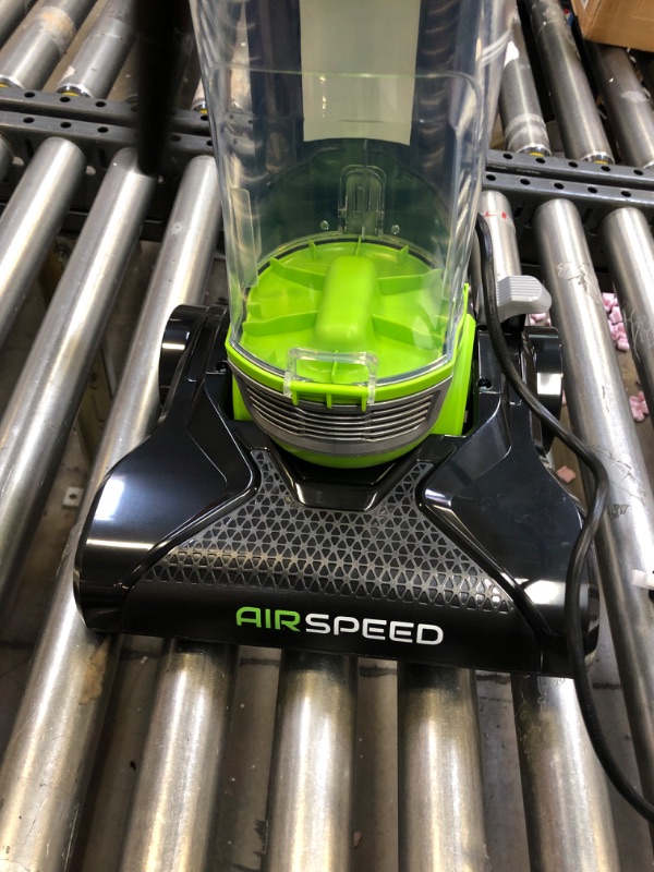 Photo 2 of Eureka Airspeed Ultra-Lightweight Compact Bagless Upright Vacuum Cleaner, Green
