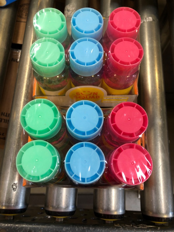 Photo 1 of Bubble Solution 4oz 6pk - Sun Squad----- PACK OF 2
