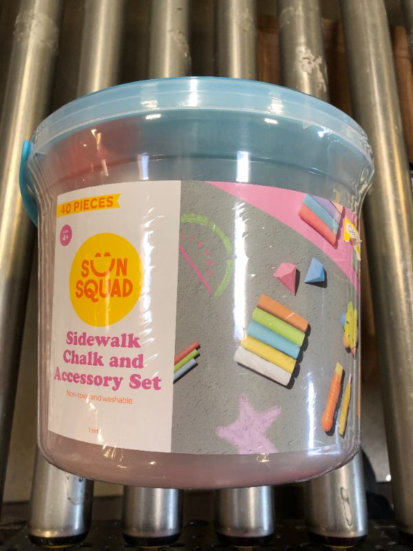 Photo 1 of Chalk Bucket Set 40pc - Sun Squad