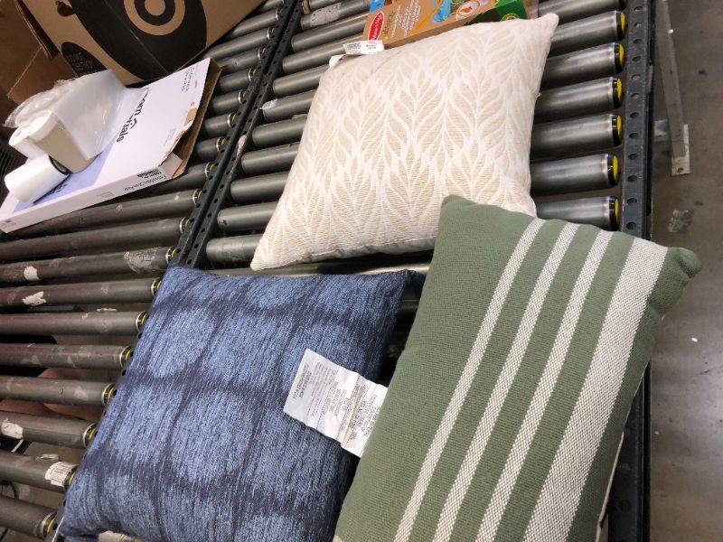 Photo 2 of 3 different types and styles throw pillows ----some have some dirt spots cleaning needed 
