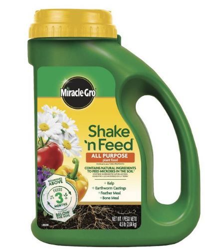 Photo 1 of 2---Miracle-Gro Shake 'N Feed All Purpose Continuous Release Plant Food 4.5lb

