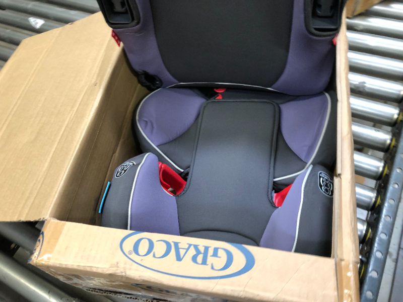 Photo 2 of Graco Affix High Back Booster Car Seat, Grapeade