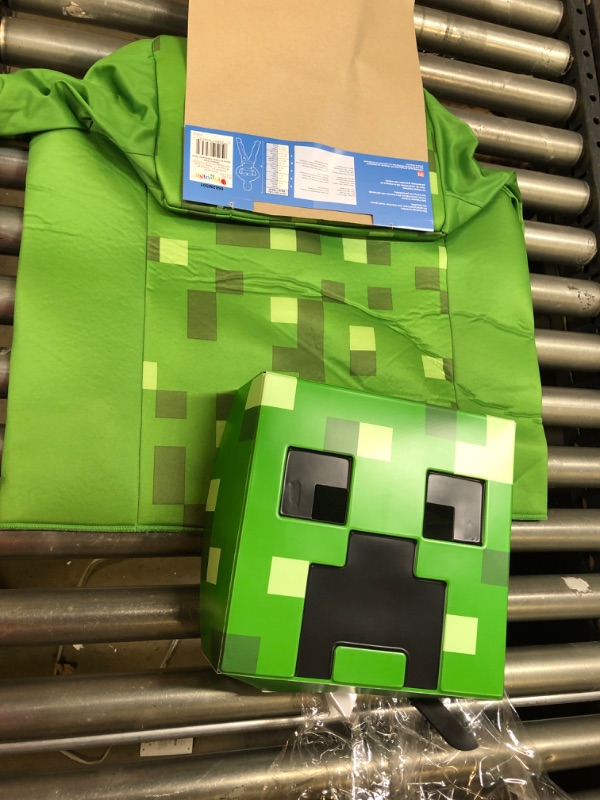 Photo 2 of Boy's Creeper Classic Halloween Costume - Minecraft --- SIZE S