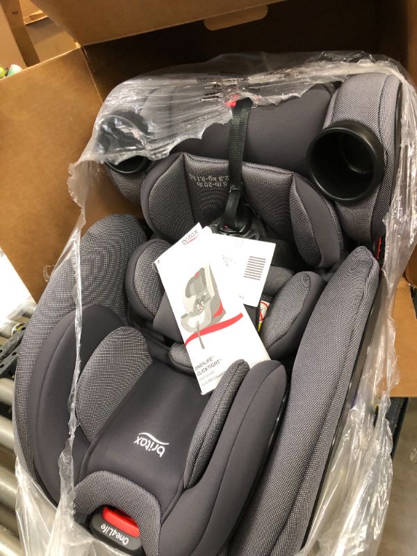 Photo 3 of Britax One4Life ClickTight All-in-One Car Seat – 10 Years of Use – Infant, Convertible, Booster – 5 to 120 pounds - SafeWash Fabric, Drift
