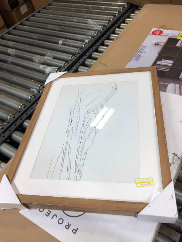 Photo 2 of 16 x 20 Landscape Line Drawing Framed Wall Art - Threshold