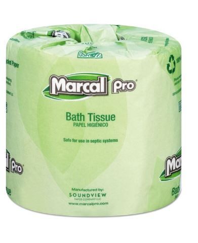 Photo 1 of Marcal 3001 2-Ply Sunrise Polycase Toilet Tissue , 240 Sheets per Roll (Case of
