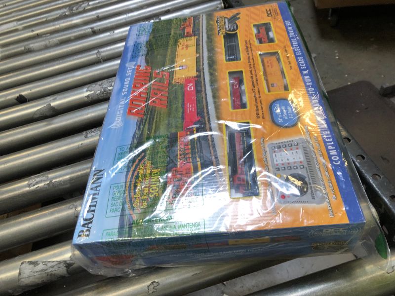 Photo 2 of Bachmann Trains - Roaring Rails DCC Sound Value Ready to Run Electric Train Set - N Scale   factory sealed 