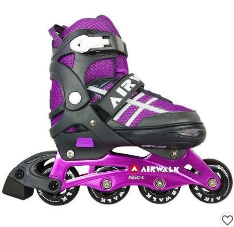 Photo 1 of Airwalk Youth Inline Skate - Plum Purple    1-4

