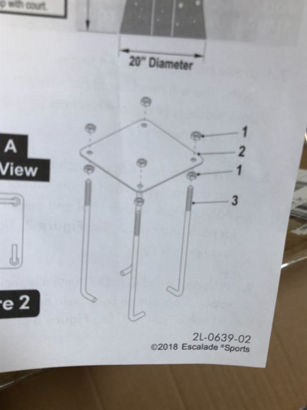 Photo 1 of 7"x7" hole pattern anchor kit 
