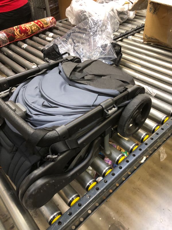 Photo 1 of Ergobaby Metro+ Compact Baby Stroller, Lightweight Umbrella Stroller Folds Down for Overhead Airplane Storage (Carries up to 50 lbs), Car Seat Compatible, Slate Grey
