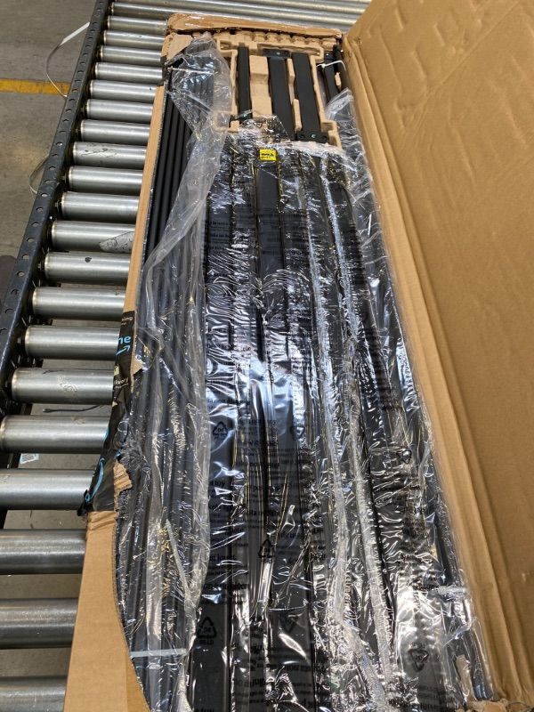 Photo 1 of Best Price Mattress 14 Inch Metal Platform Beds w/Heavy Duty Steel Slat Mattress Foundation (No Box Spring Needed), Black
(Full) -----box damaged