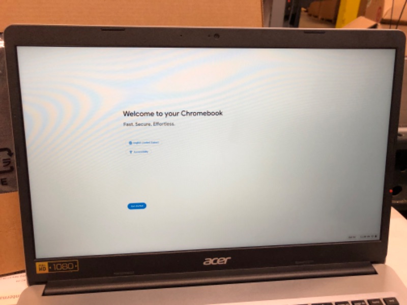 Photo 3 of Acer 315 15.6" Touch Celeron 4GB/64GB Chromebook, 15.6" Full HD IPS Touchscreen Display, Intel Celeron N4020, 4GB LPDDR4, 64GB eMMC, Gigabit WiFi, Bluetooth 5.0, Chrome OS, CB315-3HT-C5D3